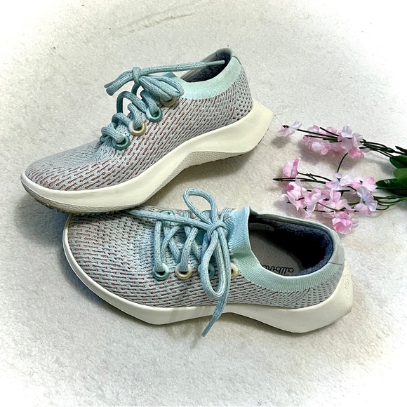 Allbirds Tree Dasher 2 (TD2) Aqua Running Tennis Shoe - Size 6 - Picture 1 of 13